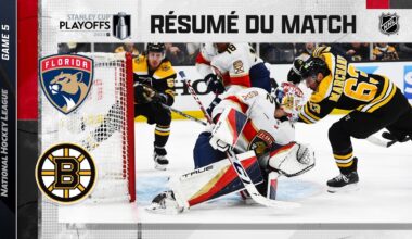 Faits saillants, match no 5 Bruins vs Panthers