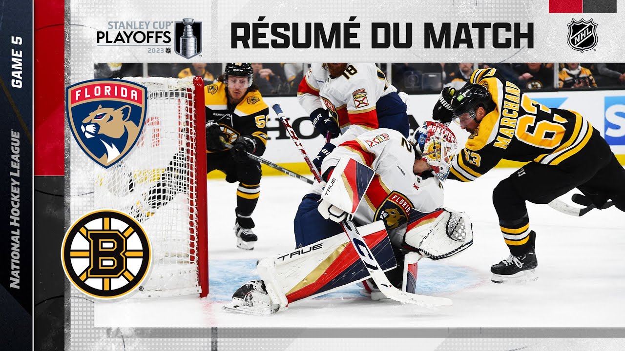 Faits saillants, match no 5 Bruins vs Panthers