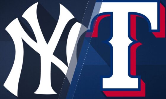 Game Thread: Yankees @ Rangers - April 27, 2023 @ 08:05 PM EDT