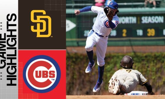 Padres vs. Cubs Game Highlights (4/27/23) | MLB Highlights