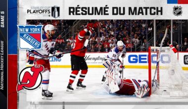 Faits saillants, match no 5 Devils vs Rangers