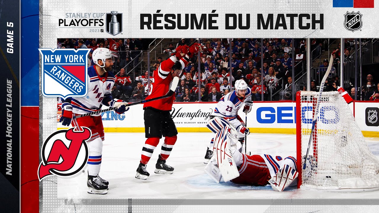 Faits saillants, match no 5 Devils vs Rangers
