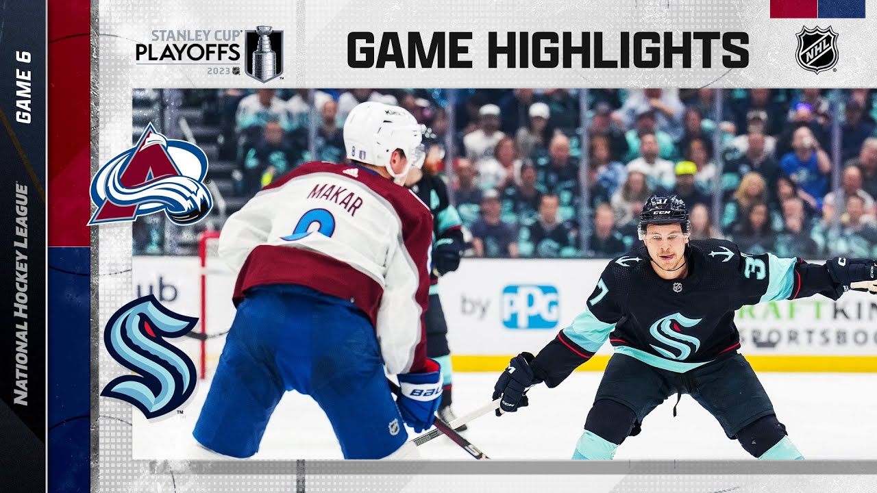Avalanche @ Kraken; Game 6, 4/28 | NHL Playoffs 2023