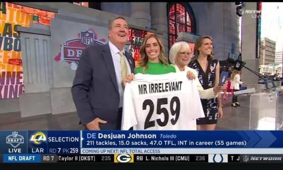 Desjuan Johnson is this year's Mr. Irrelevant! | NFL Draft 2023
