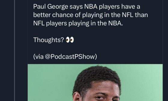 Cam throwing up the 🖕🏿to Paul George and he’s 100% correct.