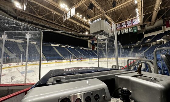 Making Ice for the Wolfpack practice then it’s home to pregame for game 6 LGR!!