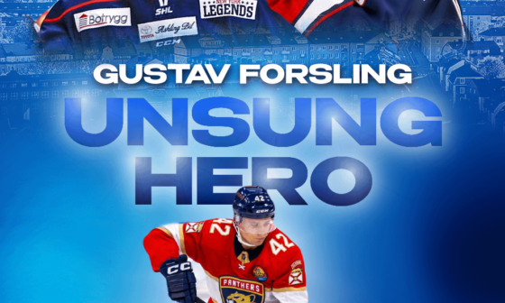 Congratulations on the Unsung Hero award Gustav Forsling!