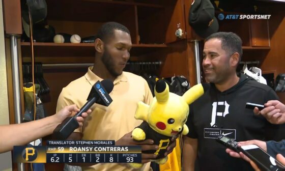 Roansy with the MVP Pikachu