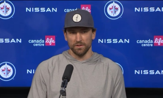 Blake Wheeler comments on Rick Bowness