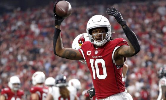 Report: NFL Teams Think The Cardinals Will Release All-Pro Receiver DeAndre Hopkins