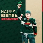 [MN Wild] What a thrill! 💸 💸 💸 Happy Birthday Kirill! #mnwild