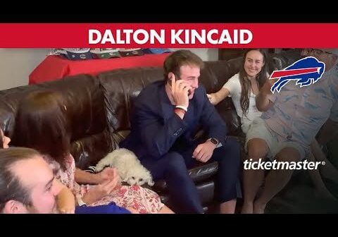 Dalton Kincaid: "I'm Excited" | Buffalo Bills (Draft Call Video)