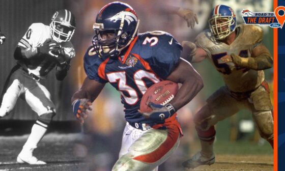The top sixth-round picks in Broncos history: Terrell Davis, Mike Anderson, Keith Bishop, Mark Jackson, Danny Trevathan and Matt Paradis