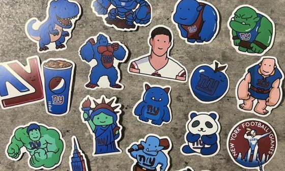 I turned this seasons Giants Doodles into Stickers :)