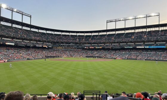 Checking in from the bleachers! Go O’s!!!