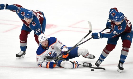 Photos from Avs vs. Oilers first game of the playoffs