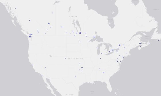 r/winnipegjets fan map: Day 1 (US/Canada only today)