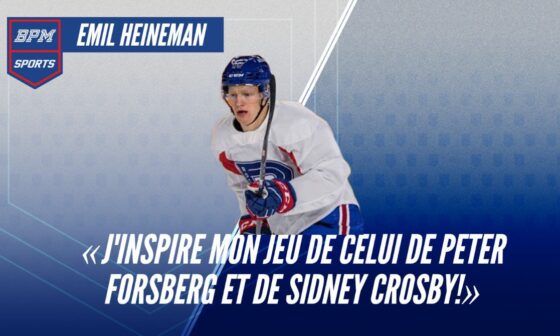 Interview with Emil Heineman - "The games at Place Bell have been unreal, the fans here are crazy"