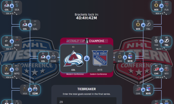 My Playoff Bracket - Avs Repeat FOR LANDY