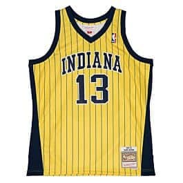 30% off Mark Jackson Indiana Pacers 1999-00 Mitchell & Ness Swingman Jerseys (discount added at checkout)