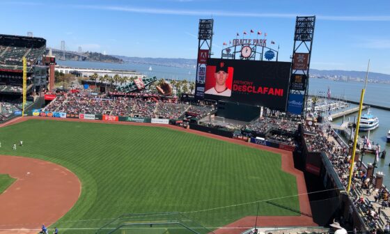 Let’s turn this weekend around on this beautiful SF day. Come join us in the most beautiful ballpark on planet earth. GO GIANTS!!!!!
