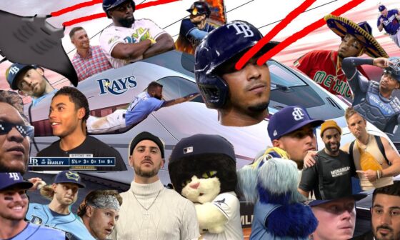 ALL ABOARD THE RAYS TRAIN