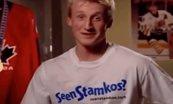 A small group snapshot of the original "Seen Stamkos" (Including a different time the team re-used the campaign in 2011) and a video link in the comments highlighting it