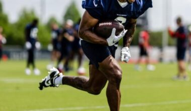 Houston Texans John Metchie in first pics after losing rookie season to cancer