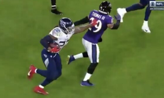 Why didn’t Earl Thomas tackle Derrick Henry here? Is he stupid?