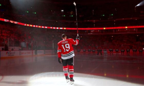 NEWS: Toews to Play Final Game as a Blackhawk on Thursday Night