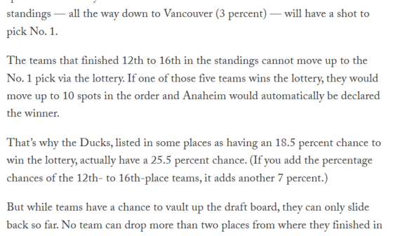 Explainer on why you see 18.5% and 25.5% chance to win the lottery