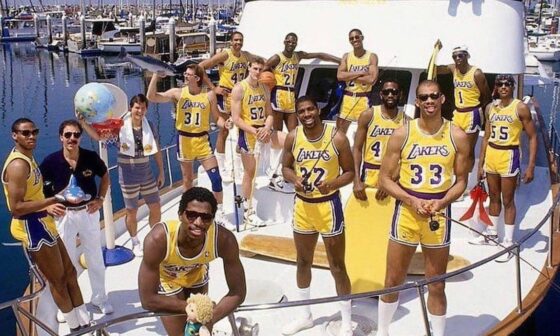 The 1987 Lakers Team 🏀