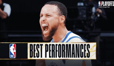 STEPH CURRYS CAREER BEST PLAYOFF PERFORMANCES 🔥