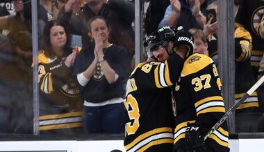 Bergeron gets emotional after historic season ends