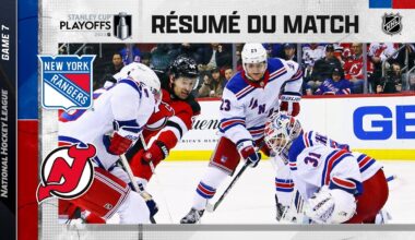 Faits saillants, match no 7 Devils vs Rangers
