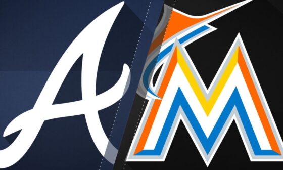 The Braves defeated the Marlins by a score of 6-0 - Tue, May 02 @ 06:40 PM EDT