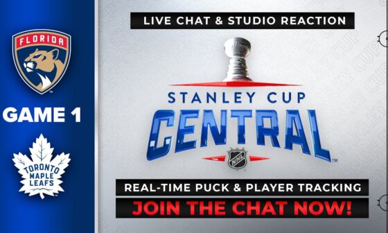 Florida Panthers vs. Toronto Maple Leafs | Live Chat | Game 1 | NHL Playoffs