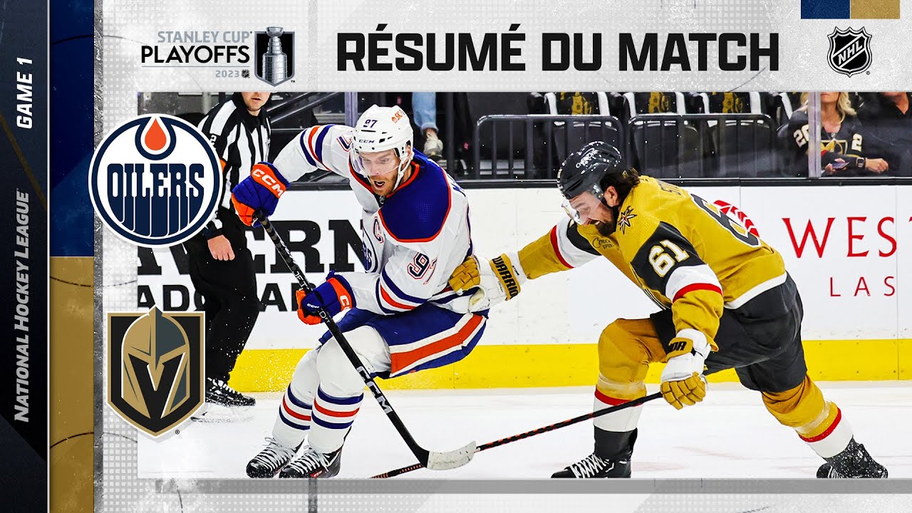 Faits saillants, match no 1 Golden Knights vs Oilers