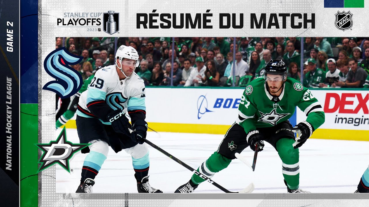 Faits saillants, match no 2 Kraken vs Stars