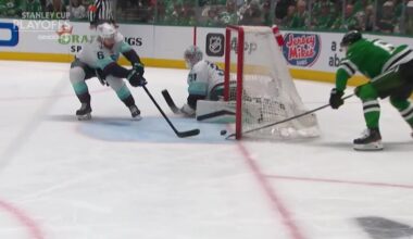 DADDY'S HOME! Dadonov scores on the wraparound!