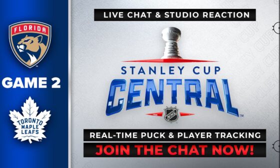 Florida Panthers vs. Toronto Maple Leafs | Live Chat | Game 2 | NHL Playoffs