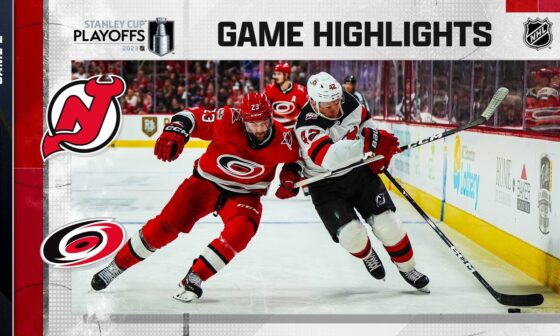 Devils @ Hurricanes; Game 2, 5/58 | NHL Playoffs 2023 | Stanley Cup Playoffs