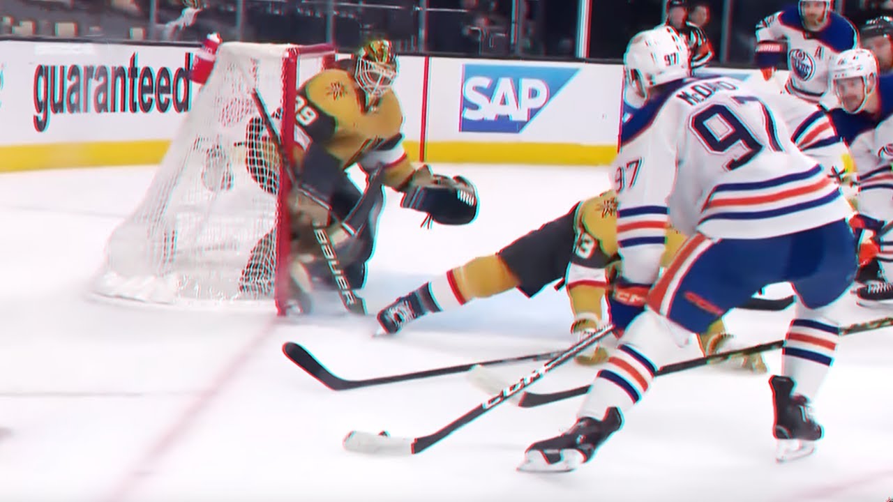 McDavid applies PRECISION 🎯