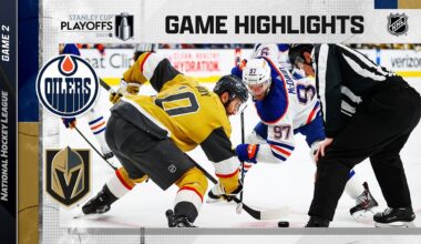 Oilers @ Golden Knights; Game 2, 5/6 | NHL Playoffs 2023 | Stanley Cup Playoffs