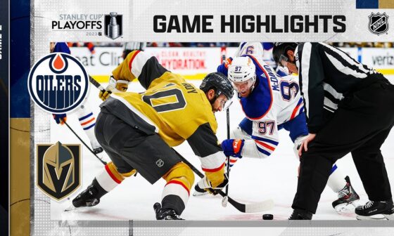 Oilers @ Golden Knights; Game 2, 5/6 | NHL Playoffs 2023 | Stanley Cup Playoffs