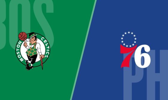 [Game Thread] Boston Celtics (2-1) @ Philadelphia 76ers (1-2) - 03:30 PM EDT