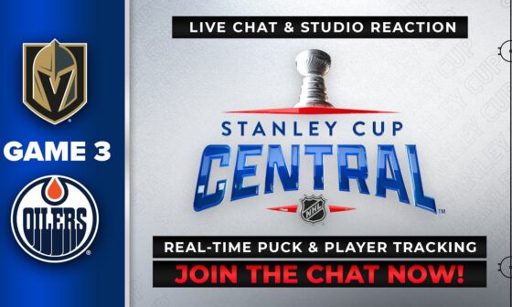 Las Vegas Golden Knights vs. Edmonton Oilers | Live Chat | Game 3 | NHL Playoffs 2023