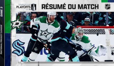 Faits saillants, match no 3 Stars vs Kraken