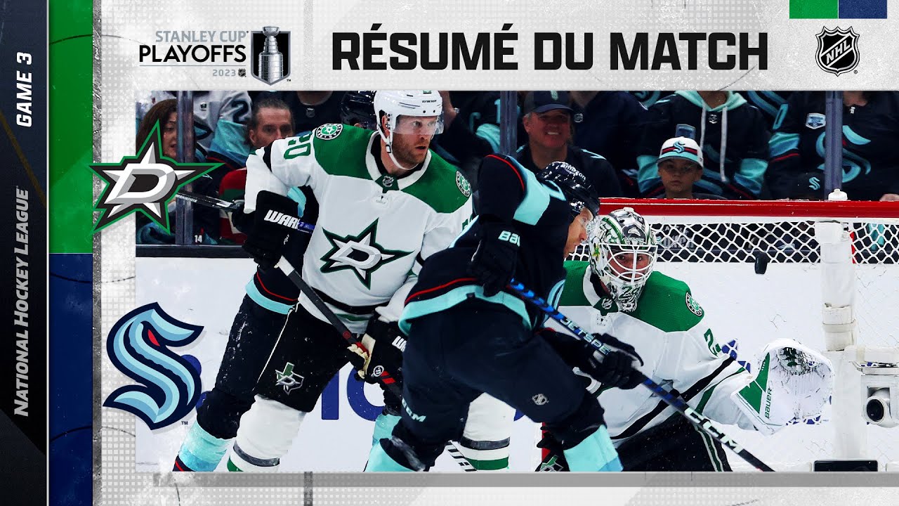 Faits saillants, match no 3 Stars vs Kraken