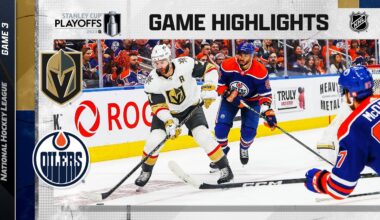 Golden Knights @ Oilers; Game 3, 5/8 | NHL Playoffs 2023 | Stanley Cup Playoffs